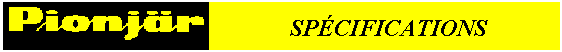 Logo Pionjr Spcifications